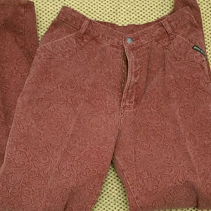 Vintage Rocky Mountain high waisted patterned jean